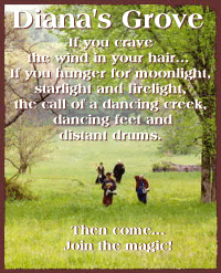 Diana's Grove Advertisement
