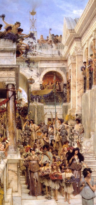 Spring by Sir Lawrence Alma-Tadema